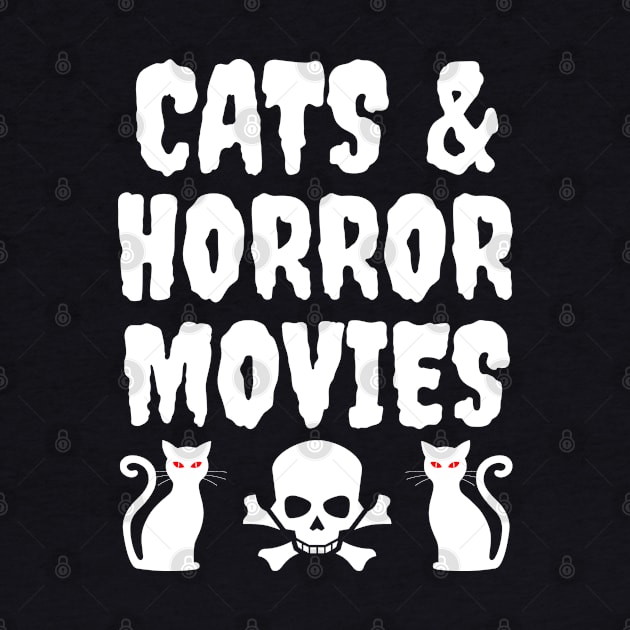 Cats and horror movies by LunaMay